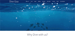 Desktop Screenshot of divegoa.com